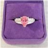 Image 1 : PINK LADIES ESTATE RING IN BOX