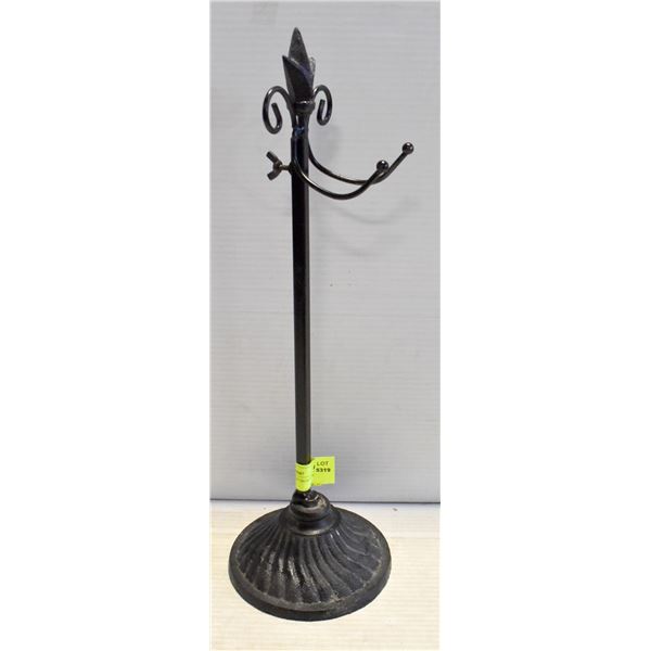 EXPANDABLE CAST IRON JEWELRY STAND