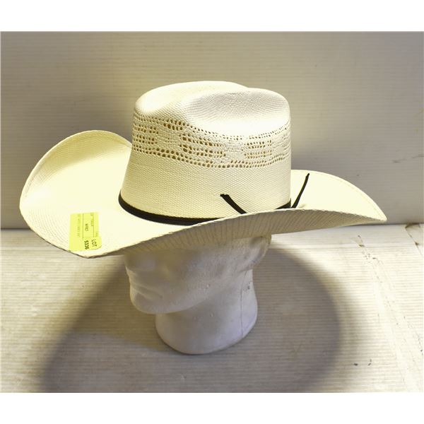 SIZE 7 WHITE COWBOY HAT