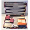 Image 1 : COMPLETE BACKGAMING SET "LIKE NEW" COMES W/