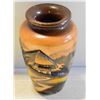 Image 1 : VINTAGE HAND CARVED WOOD VASE