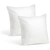 Image 1 : 2 NEW FOAMILY THROW PILLOWS PREMIUM HYPOALLERGENIC