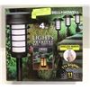 BELL & HOWELL 4 PACK SOLAR LIGHTS W/ REMOTE