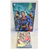 DC SEALED SUPERMAN HARDCOVER + POSTER AT THE