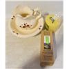 Image 1 : PITCHER+ BASIN SET, CANDLE + NEW PLANT NANNY