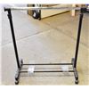 Image 1 : CLOTHING RACK - COLLAPSIBLE ADJUSTABLE TO 56" HIG