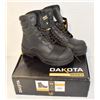 Image 1 : STEEL TOED CONSTRUCTION BOOTS BY DAKOTA SIZE 11.00