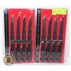 Image 1 : NEW ROYAL HIGHLANDS STEAK KNIVES 2 SETS OF 4