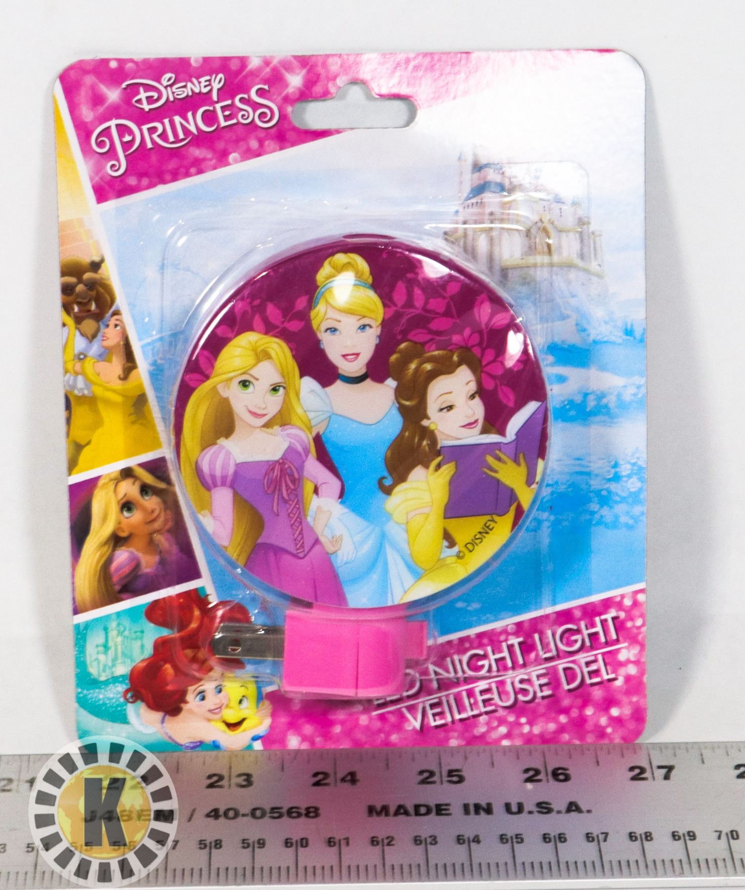 NEW DISNEY PRINCESS LED NIGHT LIGHT