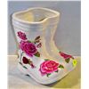 LIFE-SIZE CERAMIC BOOT PLANTER 10 X 9 IN - NO