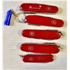 Image 1 : LOT OF 5 VICTORINOX SWISS ARMY POCKET KNIVES