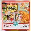 Image 1 : 750 PIECE CATS JIGSAW PUZZLE NEW