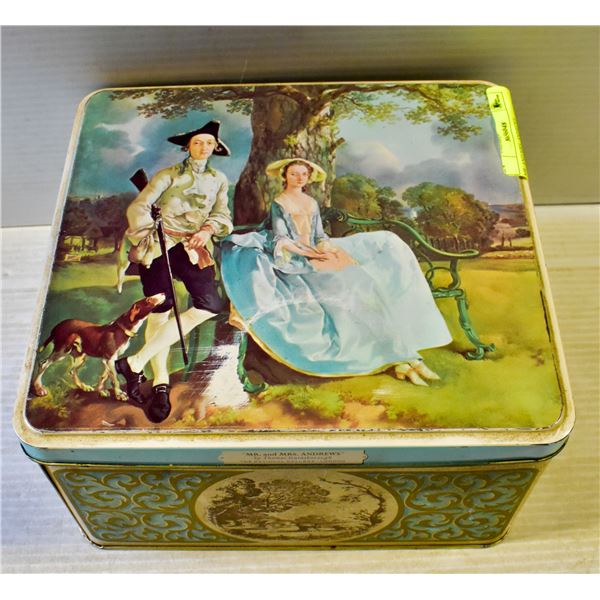 MR. AND MRS. ANDREWS COLLECTOR TIN