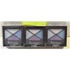 Image 1 : 3PK RIMMEL LONDON GLAM EYE SHADOW QUAD