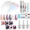 Image 1 : NEW VISHINE GEL NAIL POLISH STARTER KIT, 36W LED