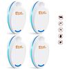 Image 1 : NEW REPACKED SET OF 4 ELECTRONIC ULTRASONIC PEST