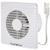 Image 1 : NEW 4 INCH BATHROOM FAN, WHITE, 100MM, 12W, 39CFM