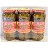 Image 1 : 3PK MEZZETTA DELI-SLICED HOT JALAPENO PEPPERS 473M