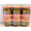 Image 1 : 3PK MEZZETTA DELI-SLICED HOT JALAPENO PEPPERS 473M
