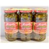 Image 1 : 3PK MEZZETTA DELI-SLICED HOT JALAPENO PEPPERS 473M
