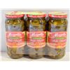Image 1 : 3PK MEZZETTA DELI-SLICED HOT JALAPENO PEPPERS 473M