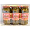 Image 1 : 3PK MEZZETTA DELI-SLICED HOT JALAPENO PEPPERS 473M