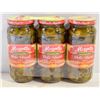 Image 1 : 3PK MEZZETTA DELI-SLICED HOT JALAPENO PEPPERS 473M