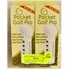 Image 1 : 2 POCKET GOLF PRO - RECORD TIP REMINDERS FOR