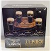 Image 1 : 11PC GUINESS SERVING SET