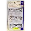 Image 1 : FOSTER GRANT READING GLASSES 3 PACK +2.50