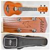 Image 1 : FEATURED LOT: NEW AKLOT UKULELE W/ CASE