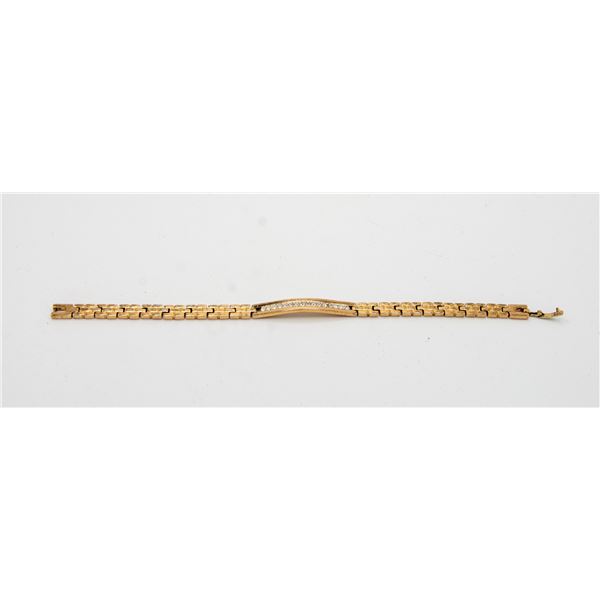 VINTAGE GOLD TONE BRACELET