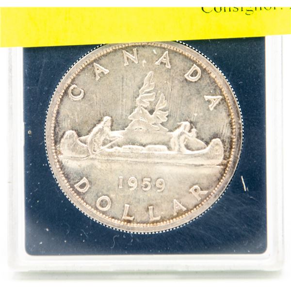 1959 CANADIAN SILVER DOLLAR