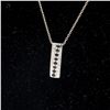 Image 2 : .925 STERLING SILVER PENDANT NECKLACE