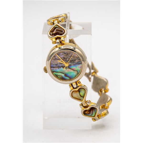 VINTAGE ABALONE LADIES WATCH