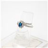 Image 2 : .925 STERLING SILVER RING WITH OPAL