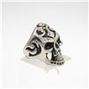 Image 2 : NEW SKULL HEAD RING - MEN'S SIZE 8