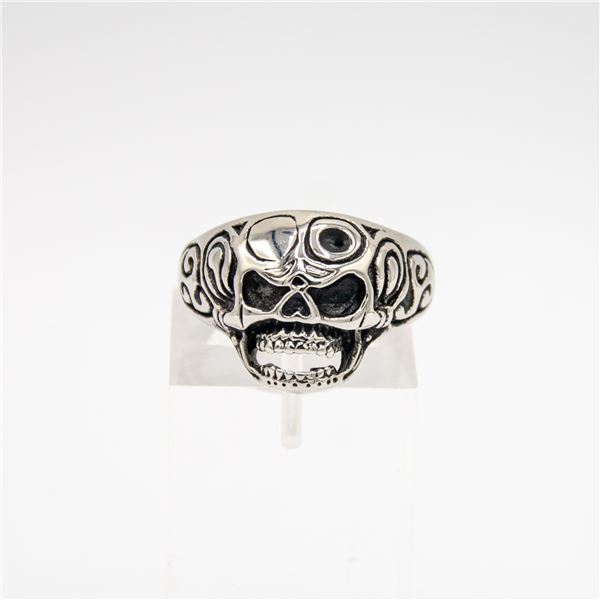 NEW SKULL HEAD RING - MEN'S SIZE 13