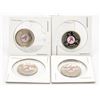 Image 1 : LOT OF 4 BREAST CANCER QUARTERS