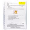 Image 3 : 14K YELLOW AND WHITE GOLD DIAMOND SET AMMOLITE PEN