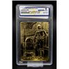 Image 1 : 23 KARAT GOLD FOIL STAR WARS R3D2 & C3PO