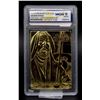 Image 1 : 23 KARAT GOLD FOIL STAR WARS OBI-WANKENOBI