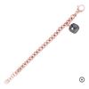 Image 2 : BELROSE 18K ROSEGOLD PLATED ROLO BRACELET