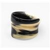 Image 1 : NATURALLY SHED WATER BUFFALO HORN BRACELET SMALL