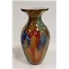 Image 1 : TALL MURANO STYLE VASE VARIOUS COLORS