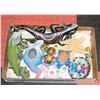 Image 1 : BOX WITH DECOR - INCLUDES REALISTIC IGUANA