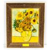 Image 1 : VINTAGE VAN GOGH PICTURE APPROX 11 X 14