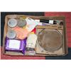 Image 1 : FLAT WITH VARIOUS TOILETRIES, MAKEUP & MORE