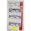 Image 1 : FOSTER GRANT READING GLASSES 3 PACK +3.00