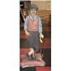 Image 1 : VINTAGE GARDEN GOLFER STATUE (APPROX 2')
